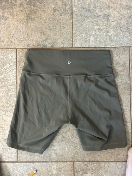 lululemon athletica Pants - lululemon athletica Olive Green Bike Shorts
